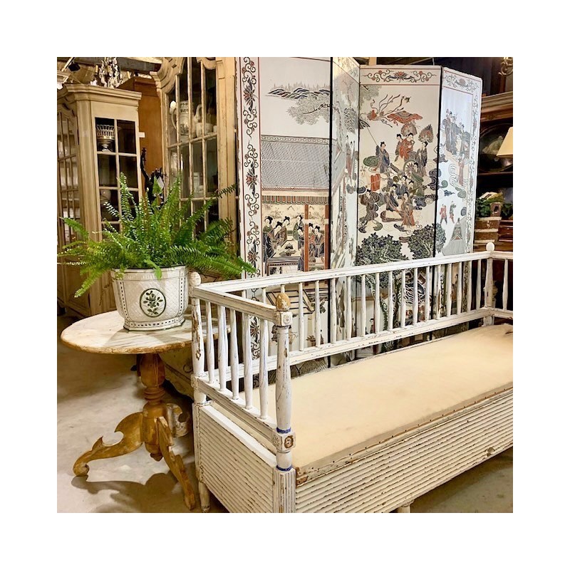 SOLD C1900 - 1920 Screen French Japonaise 4 Panels