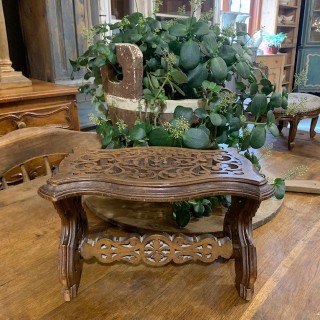 Walnut Stool Brittany C1900