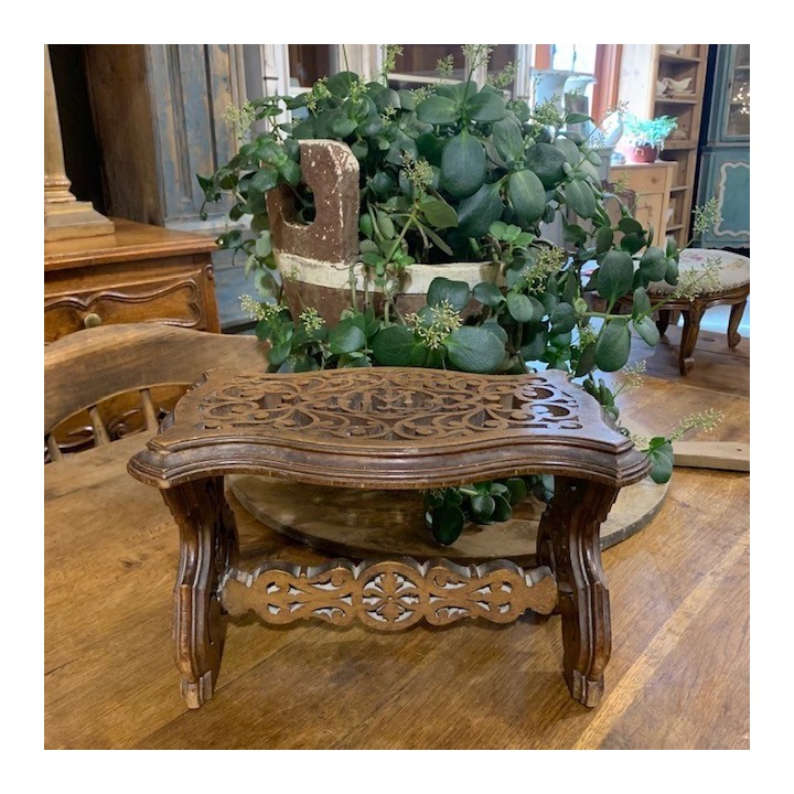 Walnut Stool Brittany C1900