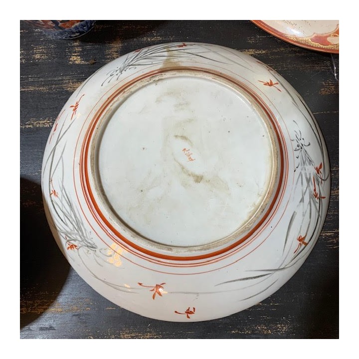 C19th Imari Charger Pair