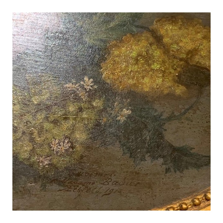 Antique French Trumeau Mirrror