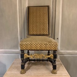 C18th Hall Chairs Pair French Louis XVI Style