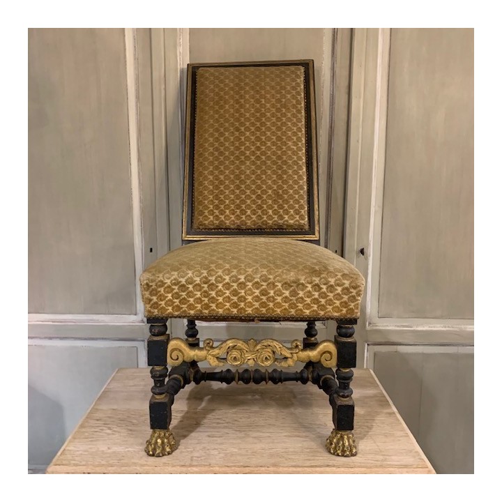 C18th Hall Chairs Pair French Louis XVI Style