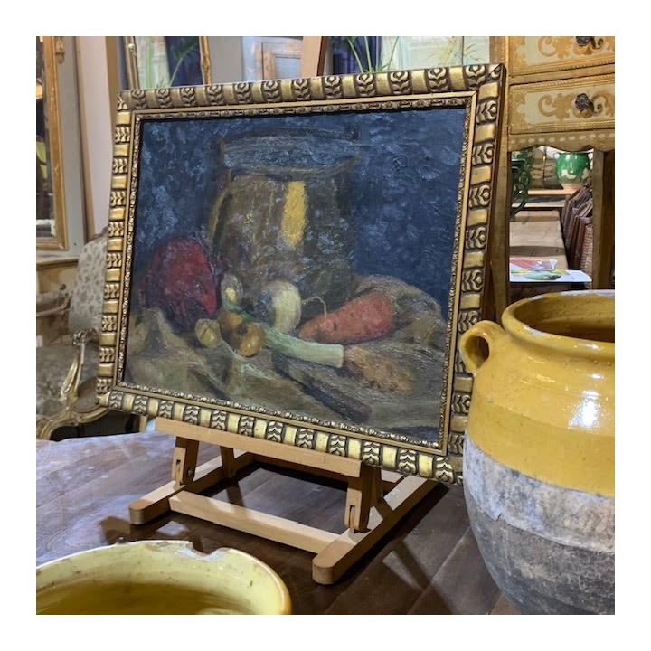 C1920 Still Life French Pot a Feu