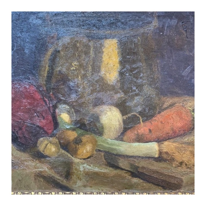 C1920 Still Life French Pot a Feu