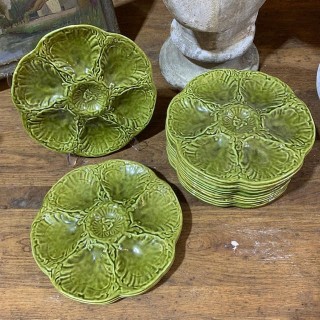 Gien French Oyster Plates 15