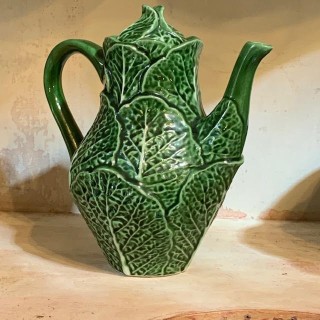 Vintage Cabbage Coffee Pot