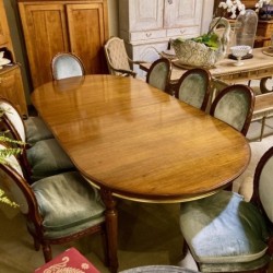SOLD Bespoke Dining Table French Louis XVI Style Extension Table