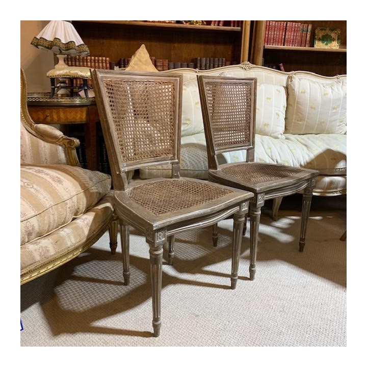 C1920 Pair of French Occasional Chairs