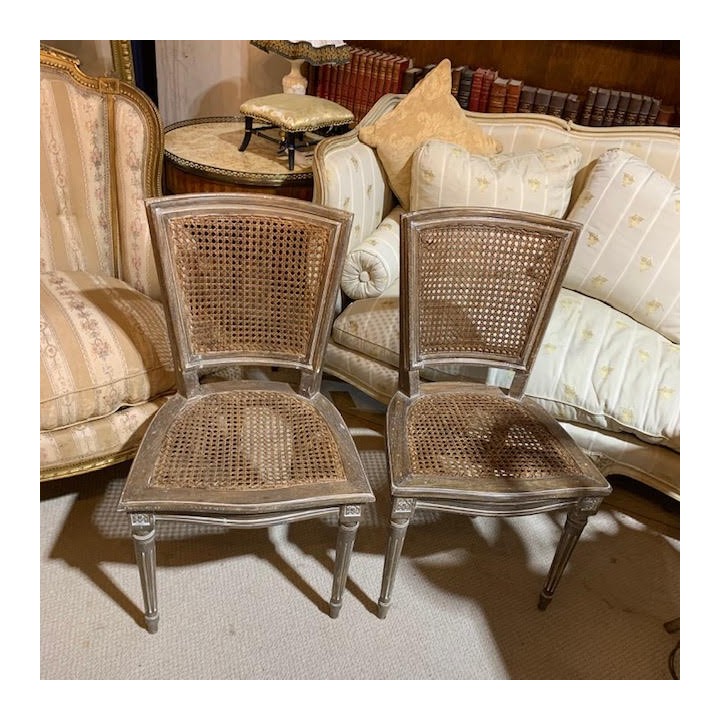C1920 Pair of French Occasional Chairs