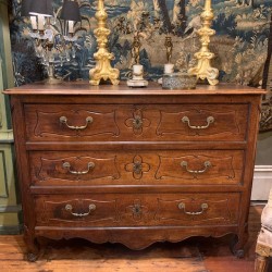 Antique French Oak Chest of Drawers