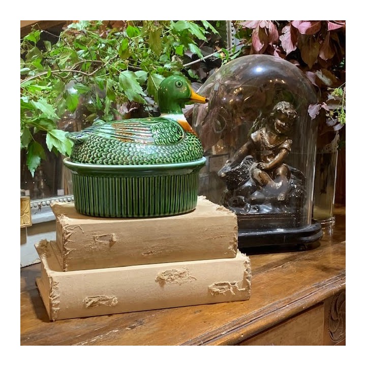 French Vintage C1950 Duck Tureen