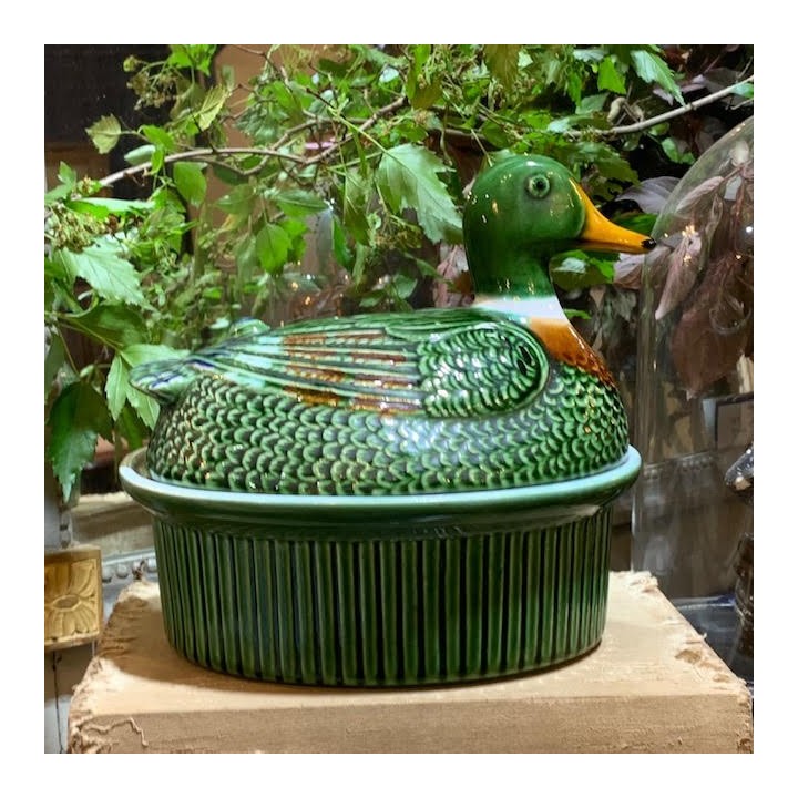 French Vintage C1950 Duck Tureen