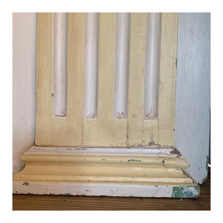 C19th French Directoire Mirror featuring Still Life