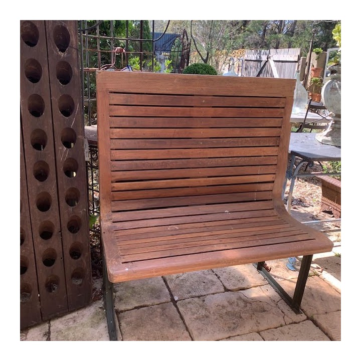 Early C20th French Metro Seat