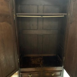 HOLD C18th Petite French Oak Armoire