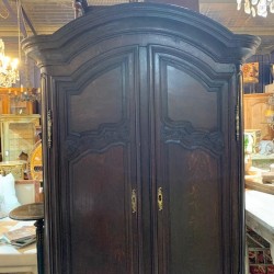 C18th Petite French Oak Armoire