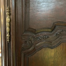 HOLD C18th Petite French Oak Armoire