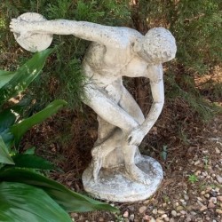 Discobolus of Myron Vintage Statue