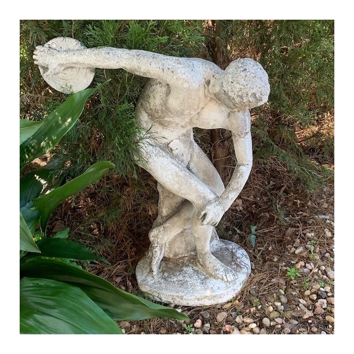 Discobolus of Myron Vintage Statue