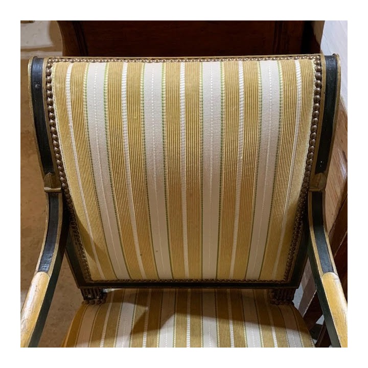 C19th Pair of Empire C1820 Armchairs