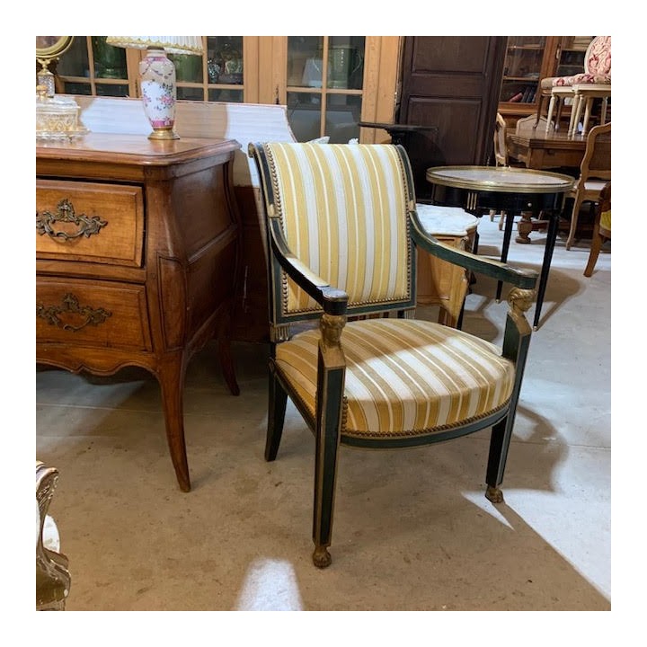 C19th Pair of Empire C1820 Armchairs
