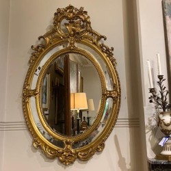 SOLD C19th French Water Gilded Mirror