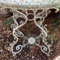 Early C20th French Wrought Iron Standing Jardiniere