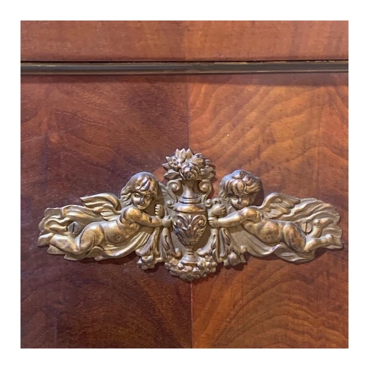 C19th Biedermeier  Pier Mirror Mahogany