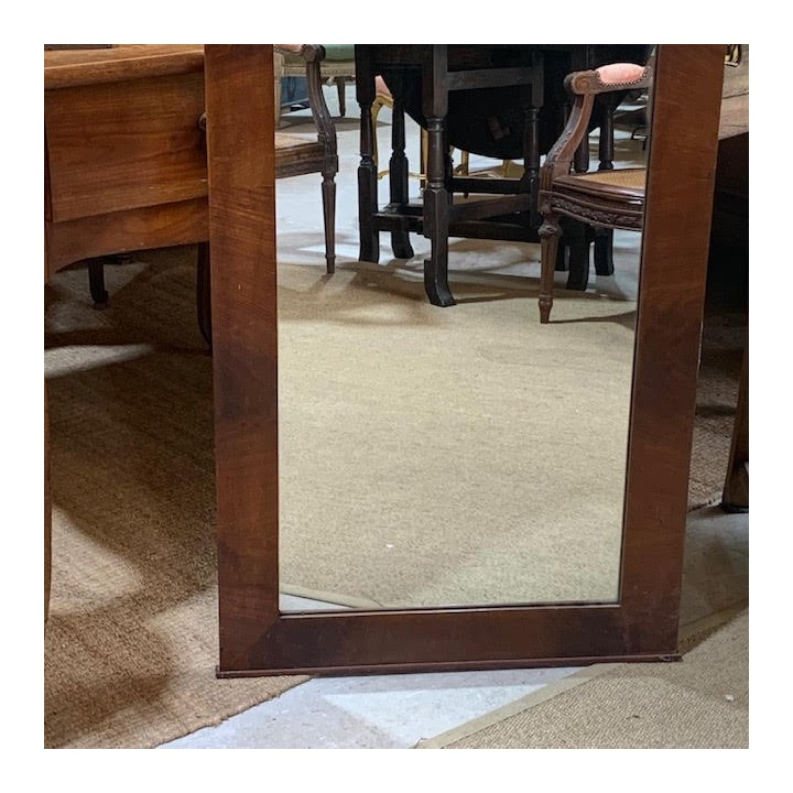 C19th Biedermeier  Pier Mirror Mahogany