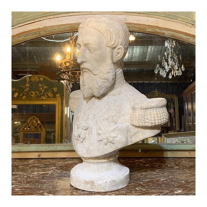 C19th Plaster Bust
