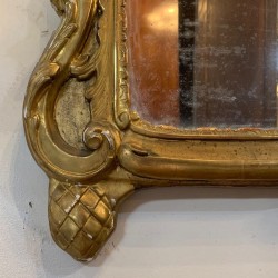 C18th French Gilded Mirror
