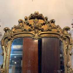 SOLD C19th French Gilded Mirror