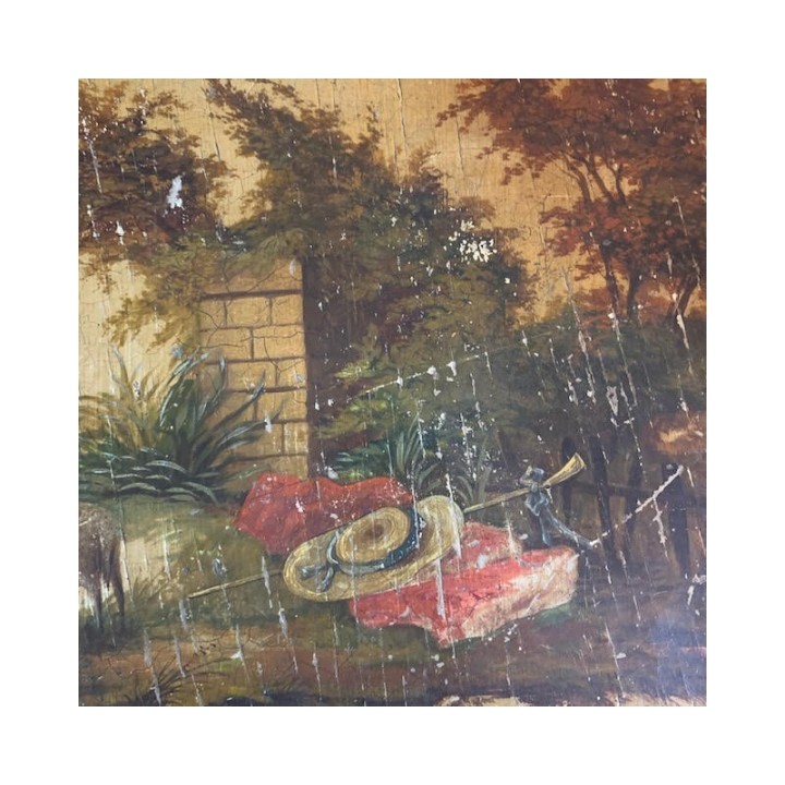 C1900 Italian Painted Finish Side Table