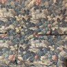 SOLD French Vintage Tapestry Sofa with Pair of Fauteuils and Ottoman