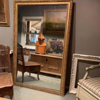 C19th French Water gilded Mirror 1720 X 1120
