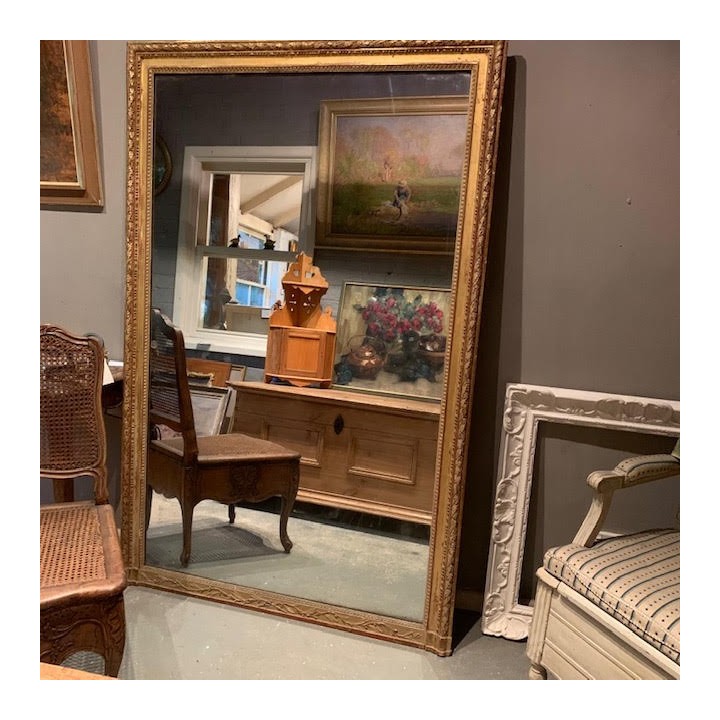 C19th French Water gilded Mirror 1720 X 1120