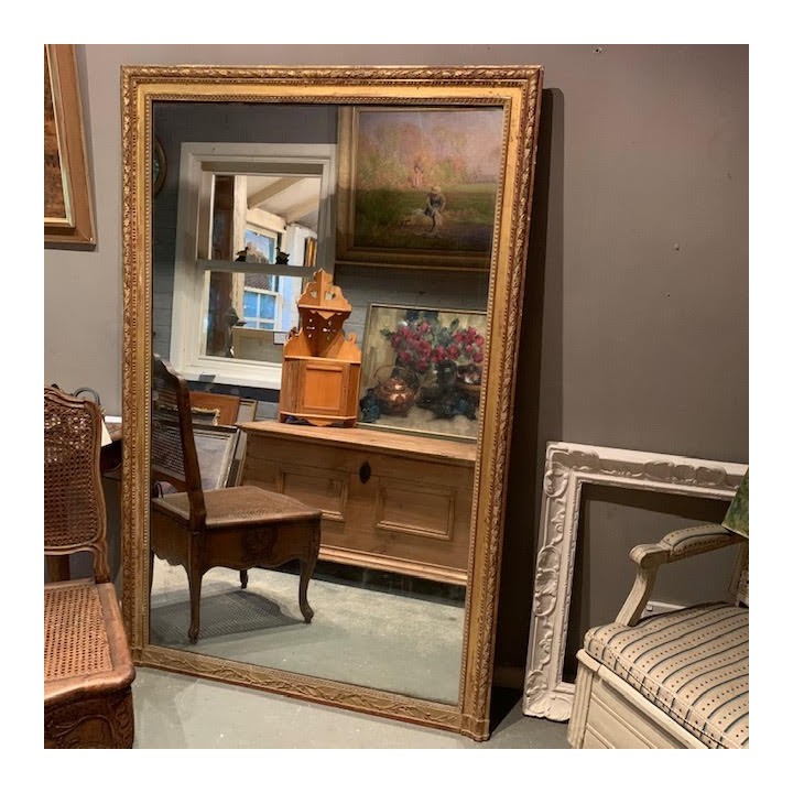 C19th French Water gilded Mirror 1720 X 1120