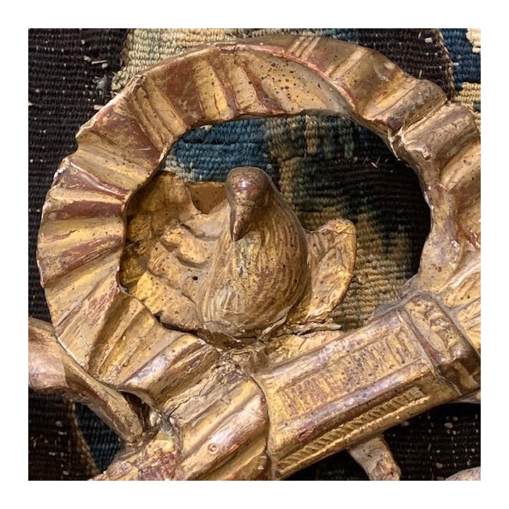 C18th Louis XVI Period Gilded Mirror 780 X 420