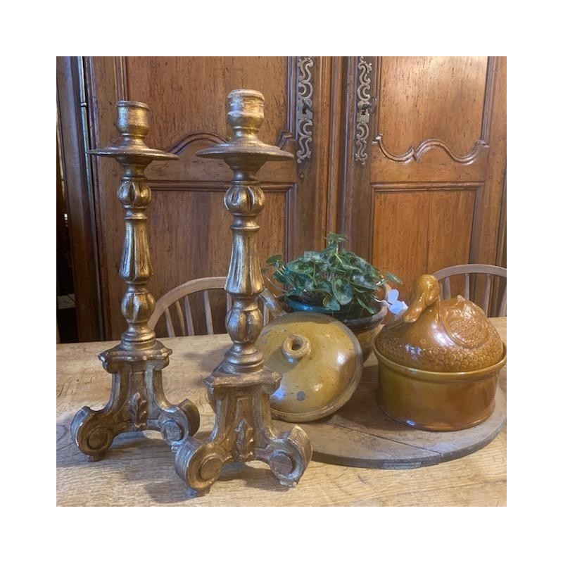 C19th French Candlestick Holder