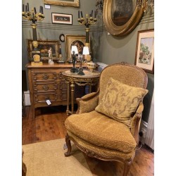 C1900-1940 French Pair of Louis XV Style Fauteuils