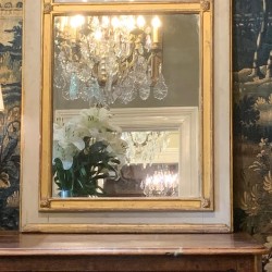 SOLD C18th French Trumeau avec une Grisaille