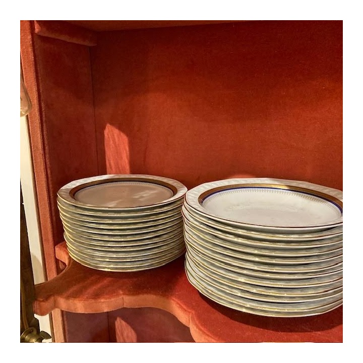 Early Vintage Porcelain Service Wintering Roslau Bavaria