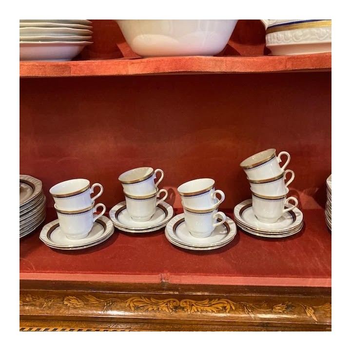 Early Vintage Porcelain Service Wintering Roslau Bavaria