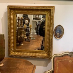 French Gilded Mirror Louis...