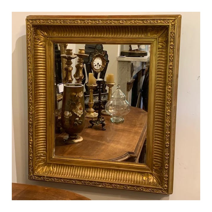 French Gilded Mirror Louis XVI Style 660 X 580