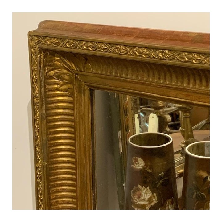 French Gilded Mirror Louis XVI Style 660 X 580