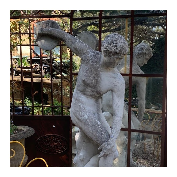 French Vintage Statue