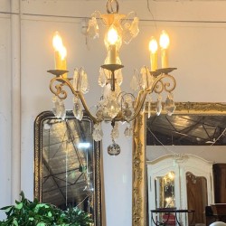 C1940 Crystal French Chandelier