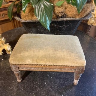Petite Louis Philippe Walnut Stool